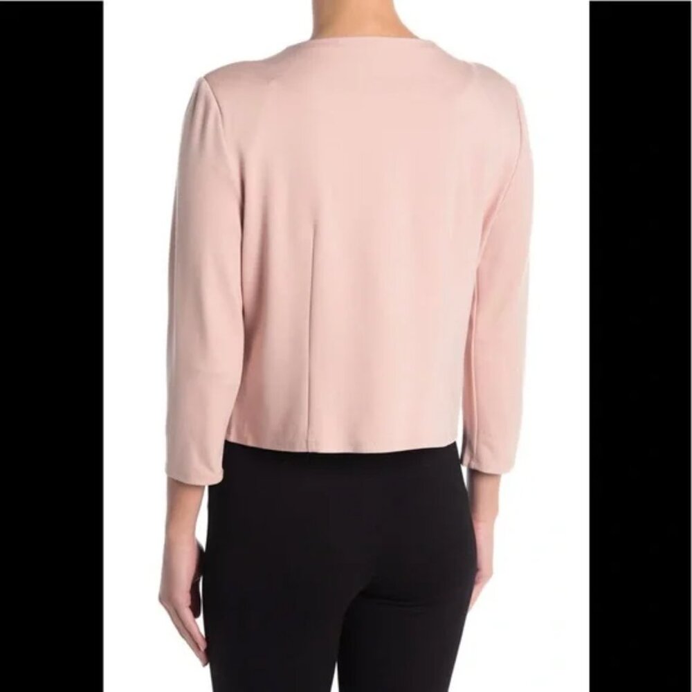 🌹 PHILOSOPHY 🌹 Ponte Zip Pink Front Jacket - (XSP) - Picture 3 of 16